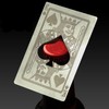 Lesencen Metal Card Bottle Opener Stainless Steel Silver with Engraved