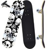 ANYFUN Pro Complete Skateboards for Beginners Girls Boys Kids Youths