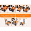 LoJok TECSPACE 2 in 1 Folding Hand Truck, 400 LBS