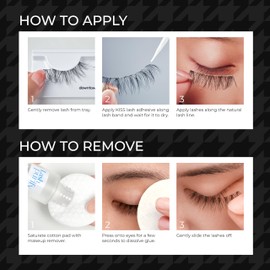 KISS Lash Couture Masterpiece Hand-Woven Faux Mink False Eyelashes, Style ‘Avant-Garde’, 12mm, Easy to Apply, Reusable, Vegan, Cruelty Free, 1 Pair Strip Lashes