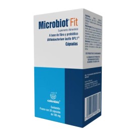 Microbiot Fit Bifidobacterium Lactis BPL-1 30 Cápsulas - Suplemento Digestivo