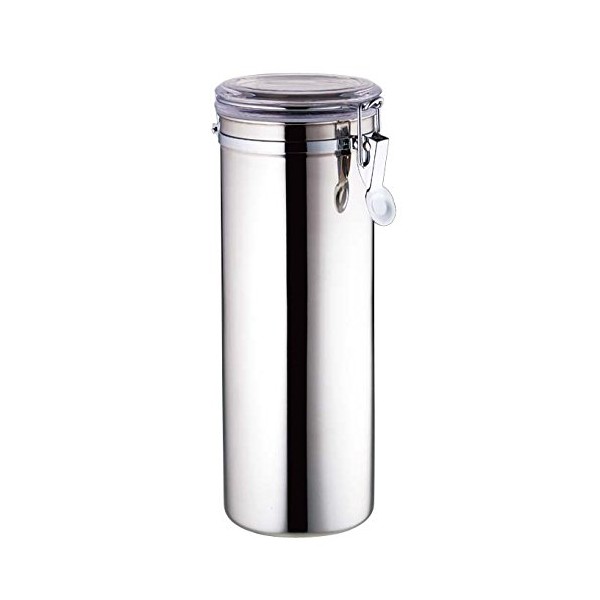 Sato Metal Industries SALUS Storage Container, Stainless Steel Canister, Pasta Pot