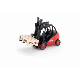 Forklift, wheel loader, Forklift, Red/black