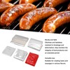5 Packs Plastic Sausage Casings High Temperature Food Grade Inedible