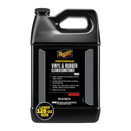 Meguiar's M40 Mirror Glaze Vinyl & Rubber Cleaner & Conditioner, 1 Gallon (Packaging May Vary)