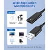 USB A to Lightning Female Audio Adapter, External Sound Card
