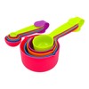 Rightox Measuring Cups and Spoons Food Graded Plastic Stackable Kitchen