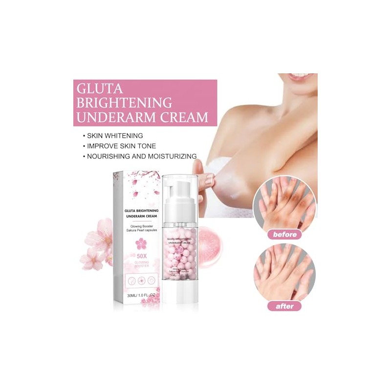 piezas de crema iluminadora potenciadora de glutamato, crema iluminadora para