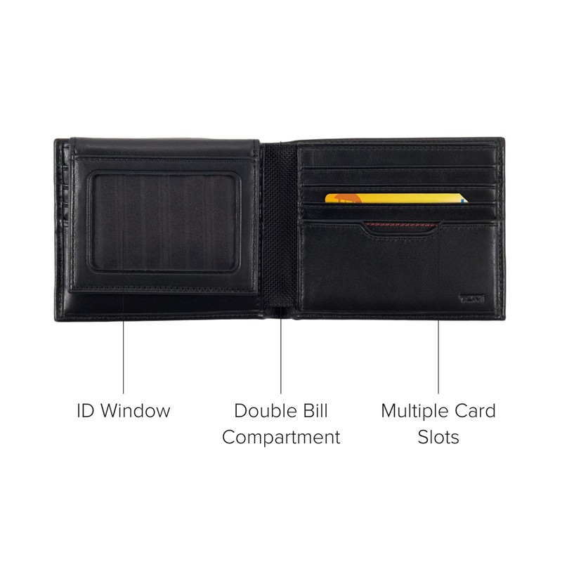 TUMI - Delta Global Removable Passcase Wallet - Leather Wallet