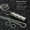 Titanium Small Pill Box Titanium Pill Case Necklace Nitro Mini