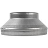 12" to 8" Inch Galvanized Steel Round Duct Reducer -