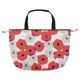 Wpc. Packable Rain Bag Cover Peony Red Women's Bag Rain Cover Large Eco Bag Shopping Bag Tote Compact Storage Shoulder Travel Commute School Fashionable Cute Female RBC-9085-202