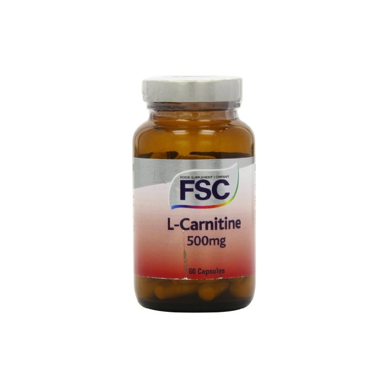 FSC 500mg L-Carnitine - Pack of 60 Capsules