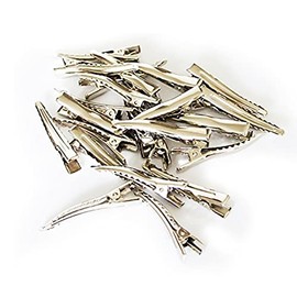 Alligator Crocodile Hair Single Prong Clips 4cm - Pack of 50