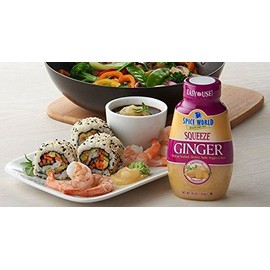 Spice World Squeezeable Premium Ground Ginger, 10 Ounces (2 Pack)