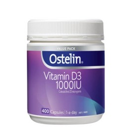 Ostelin Vitamin D3 1000IU Vitamin D 400 Capsules