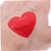 Healeved 30pcs Heart Shaped Breathable Pe Material Cute Self- Scrapes