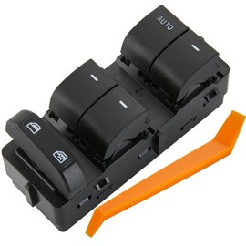 ZAPOSTS Power Window Switch Fits for 2008-2012 Ford F250 F350 F450 F550 Super Duty/Escape/Mercury Mariner/Focus,Driver Side Control Door vidrios Master Switch OEM:8L8Z-14529-AC.1 Auto, 5+6 Pins