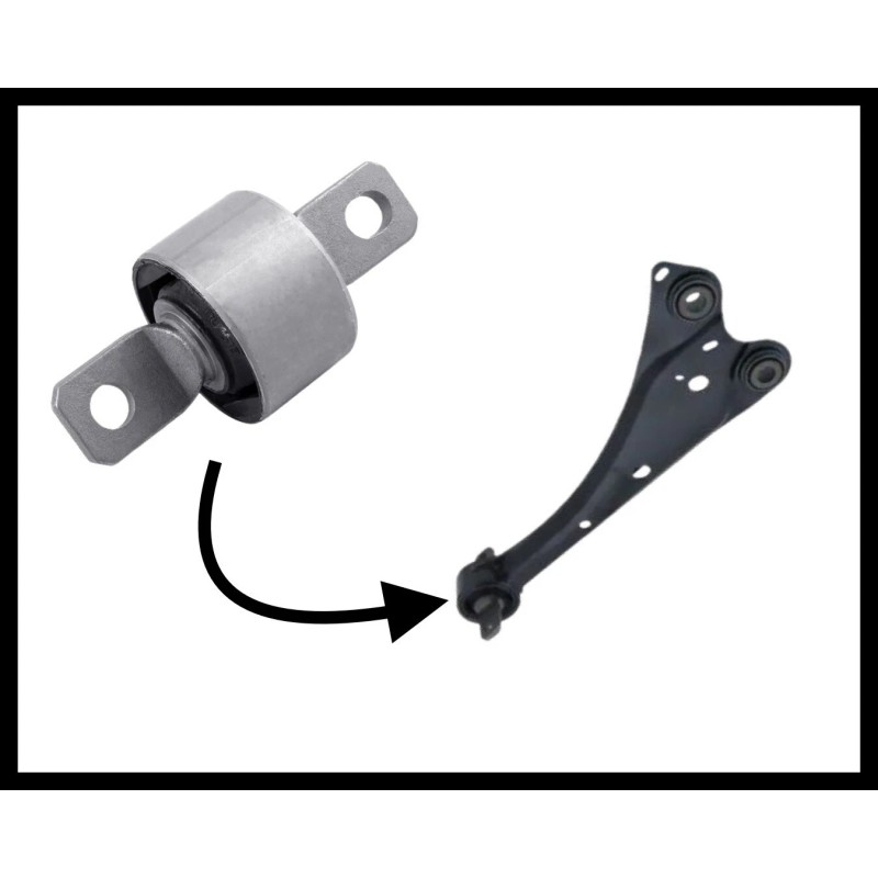 AFTERMARKET LIKE OE STANDARD SET OF 2 REAR TRAILING ARM