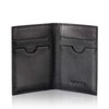HISCOW Bifold Credit Card Holder 5cc - Full Grain Leather
