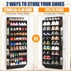 30 Pairs Over the Door Shoe Storage with 20 Wide