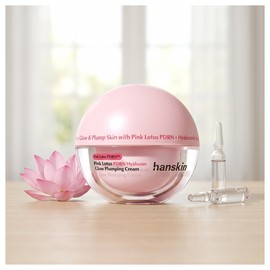 Hanskin Ara Lotus PDRN Hyaluronic Radiance Plumping Cream 50ml 1 unit I agree to the use of personal information / 한스킨 아라연꽃 피디알엔 히알루론 광채 플럼핑 크림 50ml 1개 개인정보 활용에 동의합니다