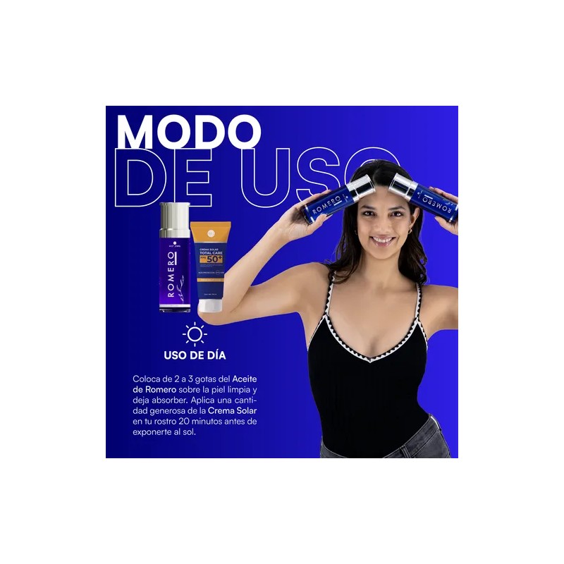 Mist Jewel Pack Crema Solar + Aceite De Romero Essentials