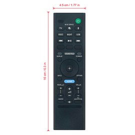 RMT-AH514U Replace Remote Control Compatible with Sony HT-A3000 RMT-AH514J HT A3000 RMT AH514J HTA3000 RMTAH514J RMTAH514U 3.1 Channel Dolby Atmos Soundbar Sound Bar Speaker System