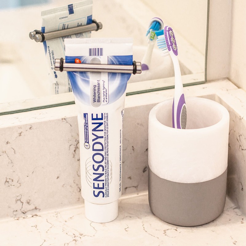 Zeroth Designs Toothpaste Tube Squeezer Roller Dispenser Lightweight Aluminum -