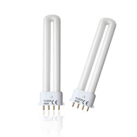Ignixlite (2PACK) FLS/E9W Fluorescent Bulb,Replacement for Camping Lantern Bulb,4 Pin 2G7 Base,5.5 inch Special Size,6400K