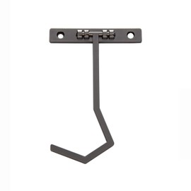 Dikalu Metal Banana Hanger - Under Cabinet Hook for Kitchen Items. Keep Bananas Fresh (Gun Color X 1pc)