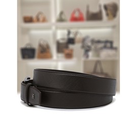 Hazzys (대구신세계)브라운 단색 H장식 소가죽 벨트 HJBE4F332W3 (Brown Single Color H Decoration Cowhide Belt HJBE4F332W3) Daegu Shinsegae