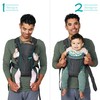 Infantino Swift Classic Carrier with Pocket, 2-Ways to Carry Carrier