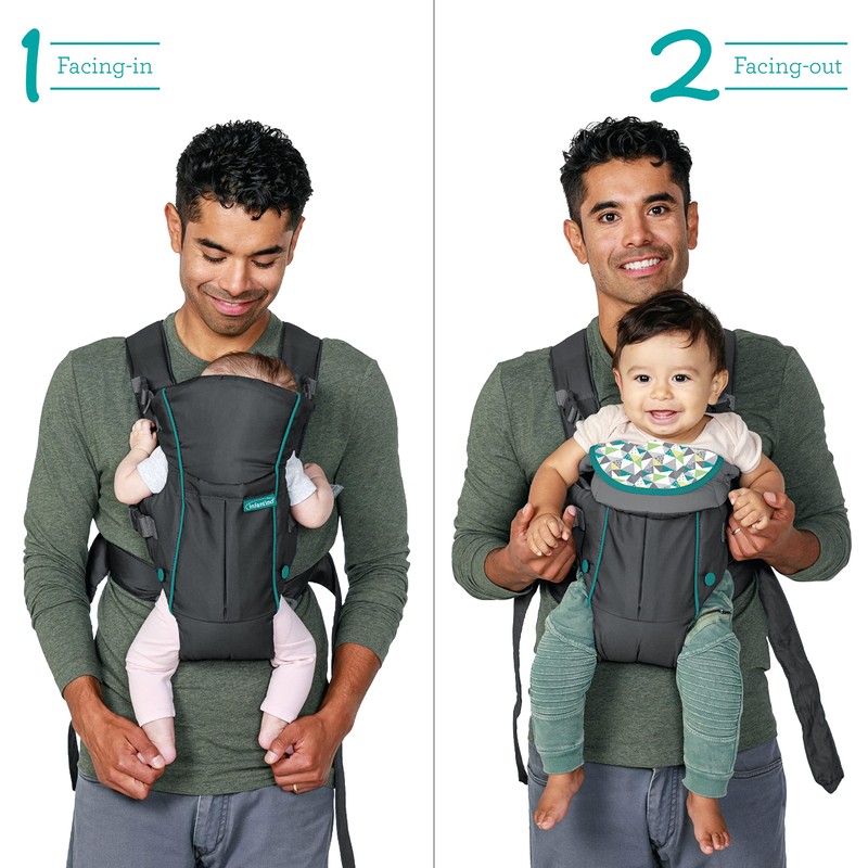 Infantino Swift Classic Carrier with Pocket, 2-Ways to Carry Carrier