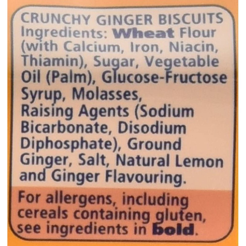 McVitie's Ginger Nut 250G Pack of 3|Packed For Zuvo