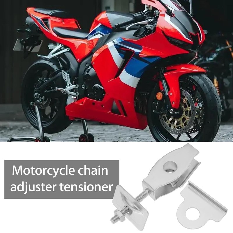 eMagTech 2Set Motorcycle Accessories Chain Tensioner Tension Adjuster Rear Wheel