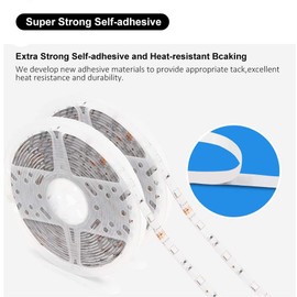 DAYBETTER Led Strip Lights Waterproof, 32.8ft(2 Rolls of 16.4ft) Led Tape Lights Color Changing 300 LEDs Light Strips Kit with 44 Keys Ir Remote Controller and 12v Power Supply for Indoor Outdoor Use