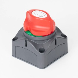 Universal Car Marine Battery Switch 275A Master Disconnect Switch 12V-48V Waterproof Battery Isolator Cut Off Switch for Boat RV