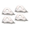 4 Pcs Climbing Hanger Stainless Steel Durable Rock Climbing Accessories