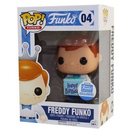 Funko Pop Freddy Happy Birthday Funko-Shop Exclusive Vinyl Figure