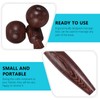 Wooden Massage Roller with Handle Body Muscle Relaxing Face Massager