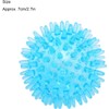 Kryoflare Soft Transparent Spiky Massage Ball, 7 CM, Blue for