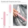 Makartt Lima de uñas: Lima de cristal para uñas naturales