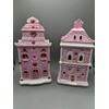 Hobby Lobby Valentines Day Pink Resin Gingerbread House Light Up
