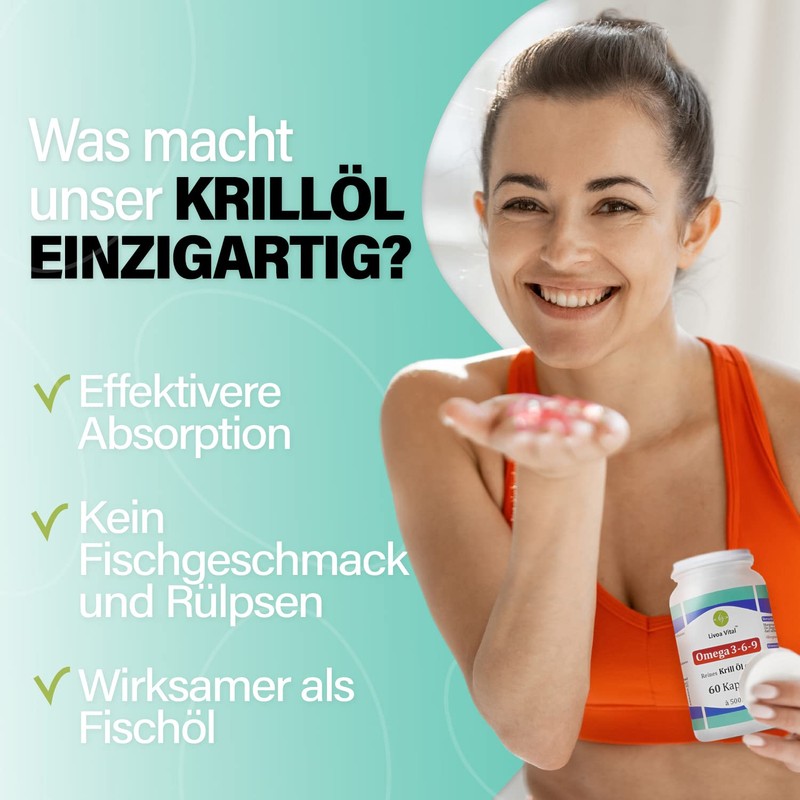 Omega 3 Capsules Fatty Acids from Krill Oil, , ,