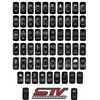 STV Motorsports Laser Backlit Blue Rocker Switch Windshield Wiper 20A