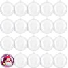 5cm 20pcs Christmas Baubles Clear Fillable Christmas Ball Xmas Decor