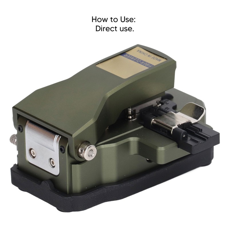 Fiber Optic Cleaver Auto Return Optical Fiber Cleaver Cutter 0.5°