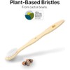 Sea Turtle Plant-Based Bristles, Bamboo Toothbrushes, Soft Natural Toothbrush for