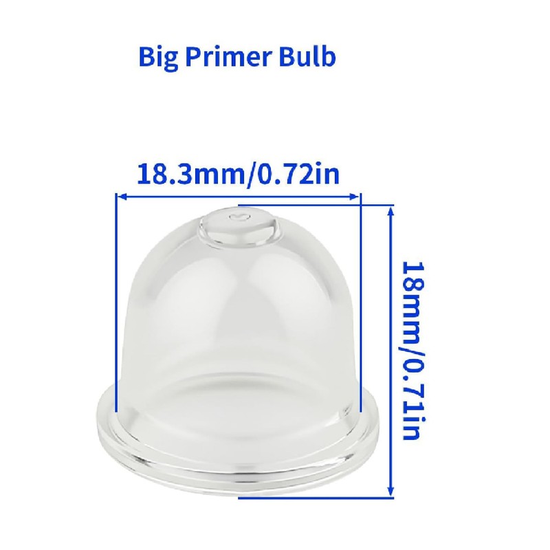 Moleyaso BG-50 BG-55 Primer Bulb Air Filter Gasket for STHIL